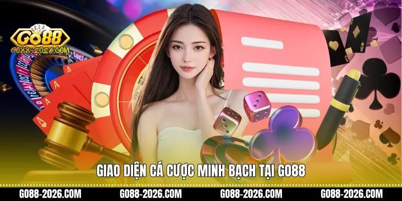 Giao diện cá cược minh bạch tại Go88