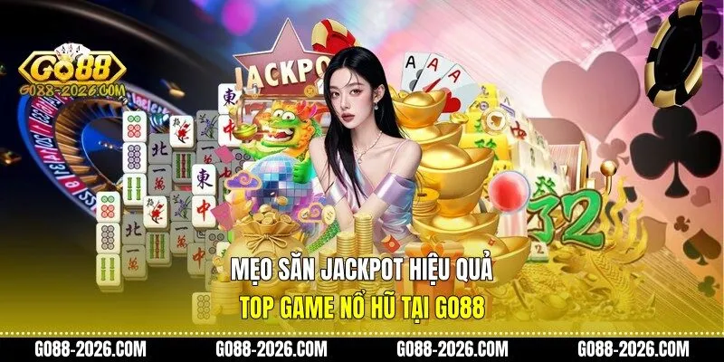 Mẹo săn jackpot hiệu quả top game nổ hũ tại Go88